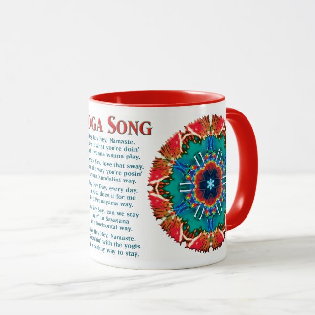 Caneca Cinnamon Yoga Song (Frente Esquerda)