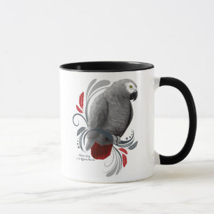 Caneca Cinza africano