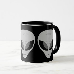 Caneca Cinza alienígena