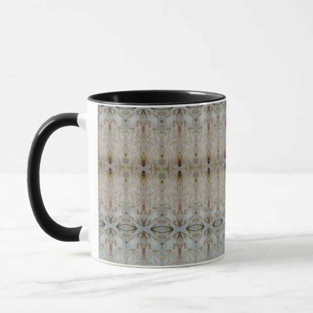 Caneca Cinza Azul Clássico (Esquerda)