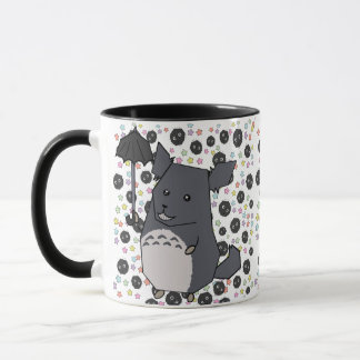 Caneca Cinza Chinchilla Pastel Candy Stars