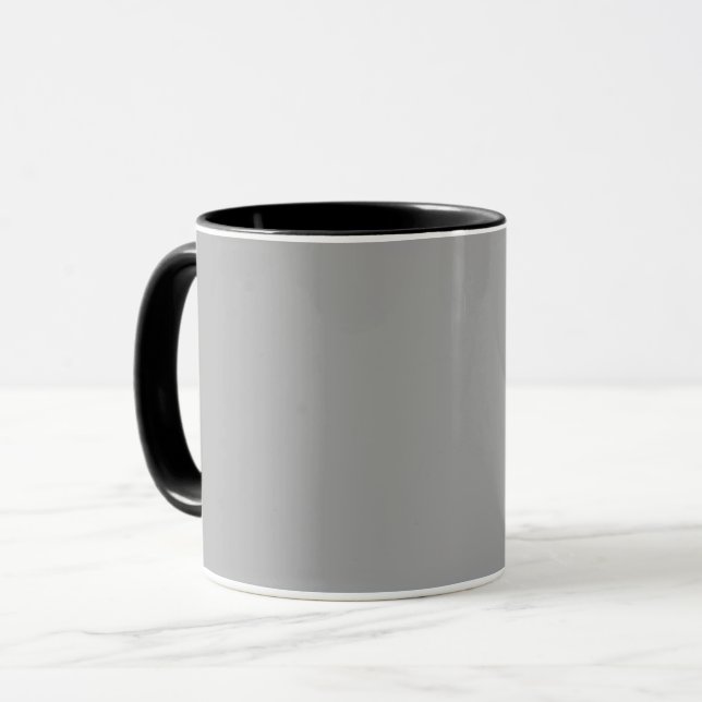 Caneca Cinza Claro (Frente Esquerda)