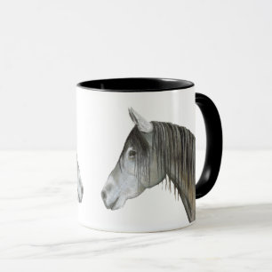 Caneca Cinza Horse Magic Mug