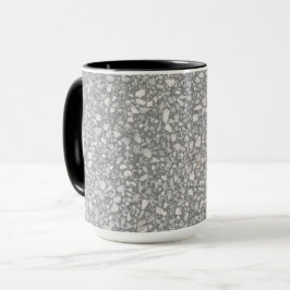 Caneca Cinzas Modernas e White Terrazzo