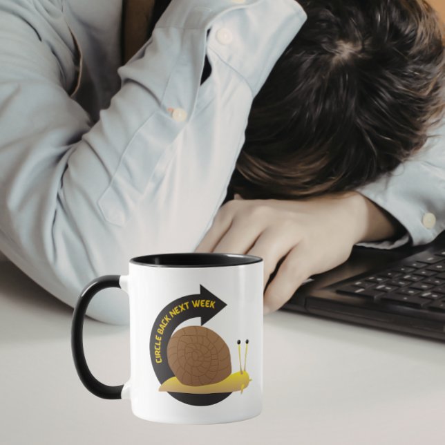 Caneca Circle back next week (Criador carregado)