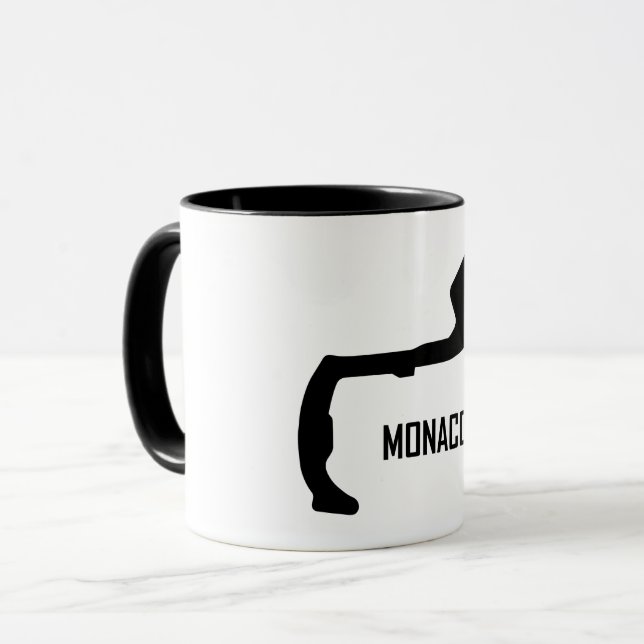 Caneca Circuito de Monaco F1 (Frente Esquerda)