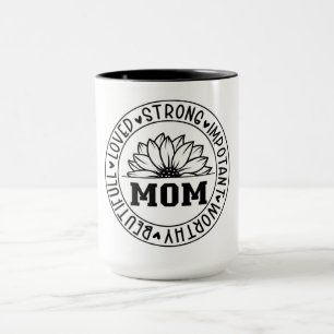 Caneca Círculo de Afirmação MÃE