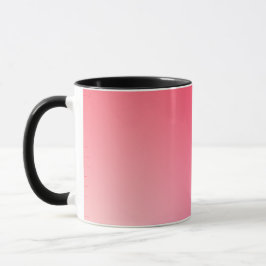 Caneca Círculo de Gradiente Vermelho com Vinheta em Desig