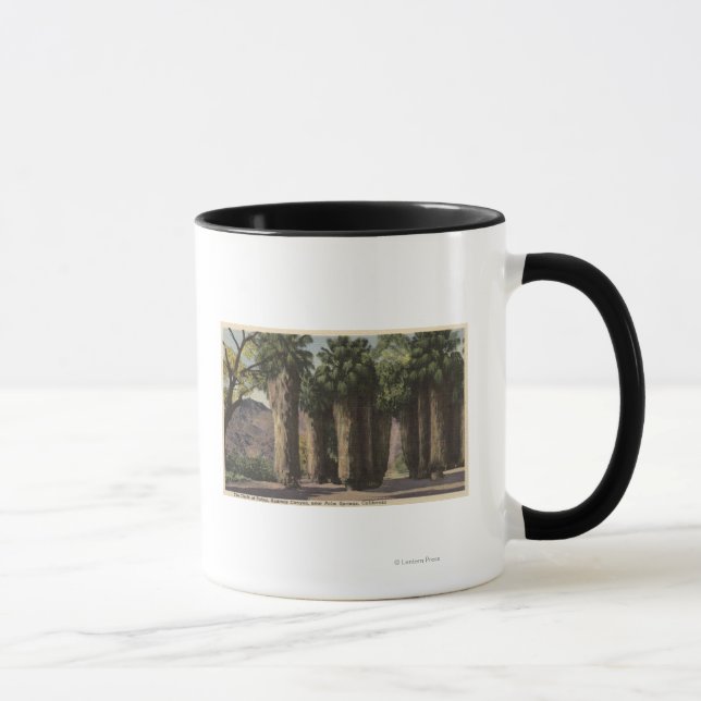 Caneca Círculo de Palmas, Andreas Canyon (Direita)