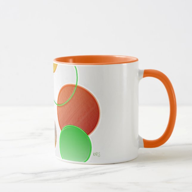 Caneca Círculos 3D (Direita)