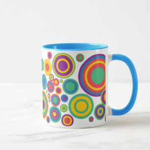 Caneca Círculos abstratos