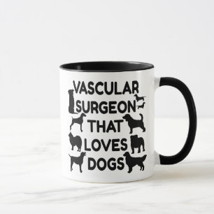 Caneca Cirurgião Vascular Adora Cães