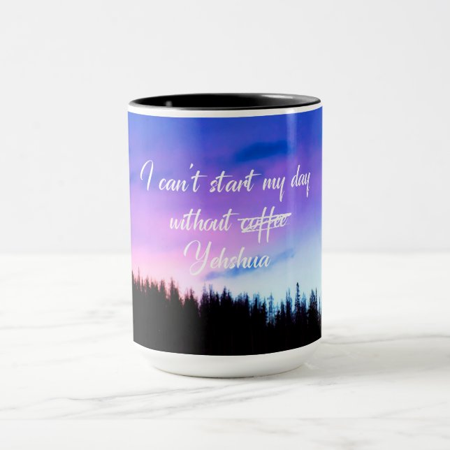 Caneca Citação Cristã (Centro)