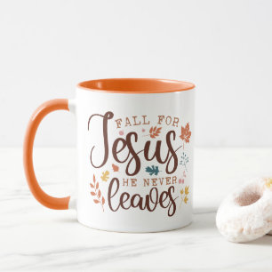 Caneca Citação Cristã de Ação de Graças