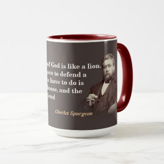 Caneca Citação de Charles Spurgeon sobre a Palavra de Deu