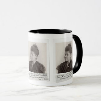 Caneca Citação de Ida B. Wells - Mulheres Negras Excelent