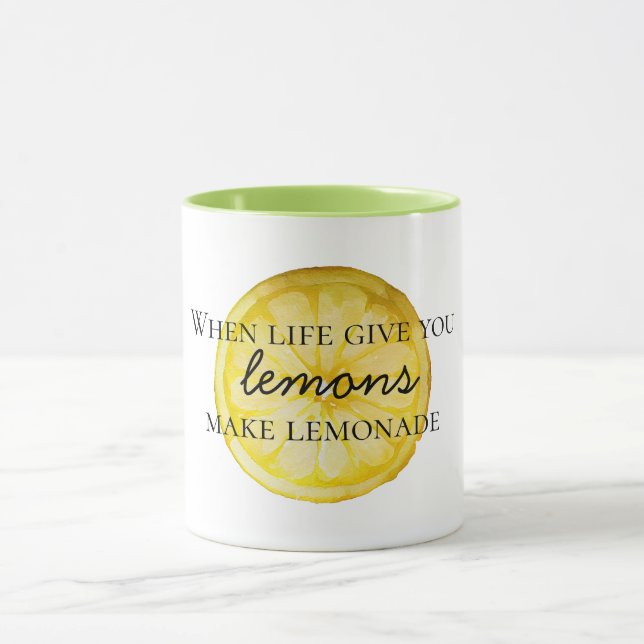 Caneca Citação de Lemon (Centro)