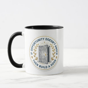 Caneca Citação de Negócios de Inspiração e Motivação de M