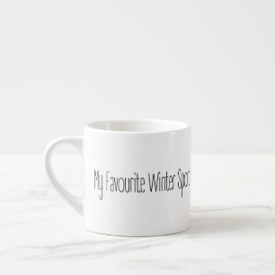 Caneca Citação de Presente Divertido Meu Esporte d