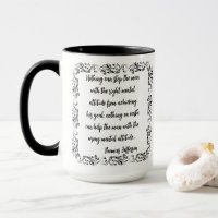 Caneca Citação de Thomas Jefferson Nada Pode Parar