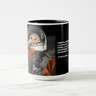 Caneca citação de Youri Gagarine