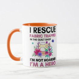Caneca Citação Divertida de Costura Máquina de Costura Fl