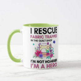 Caneca Citação Divertida de Costura Máquina de Costura Fl