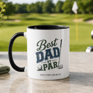 Caneca Citação Divertida Melhor Pai por Par de Café de Go