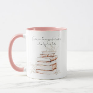 Caneca Citação do Livro Rosa Dois Toneladas