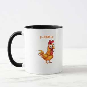 Caneca Citação Engraçada Clássica F-Caw-F