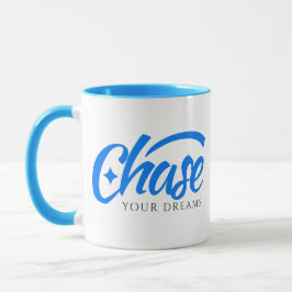 Caneca Citação Inspiradora Persiga Seus Sonhos