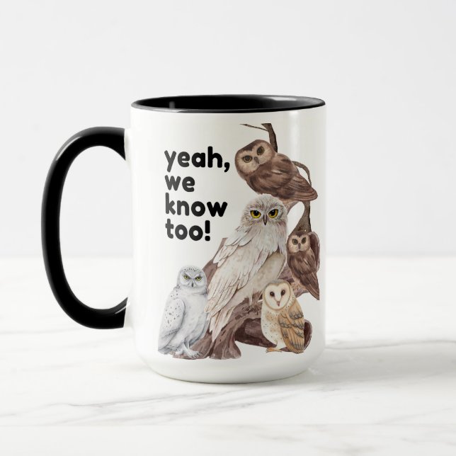 CANECA CITAÇÃO OWLS (Esquerda)