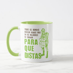 Caneca Citação Paraquedista Portuguesa