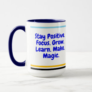Caneca Citação Positiva para Colegas de Trabalho   Motiva
