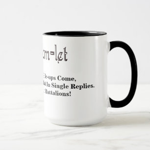 Caneca Citação Rádio Amador Hamlet Batalhões Pile-