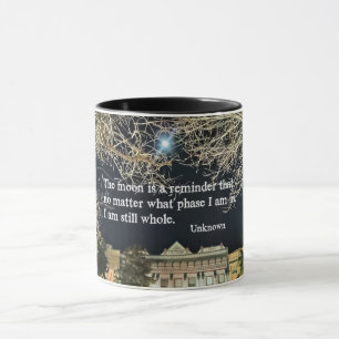 Caneca Citação sobre autoestima.