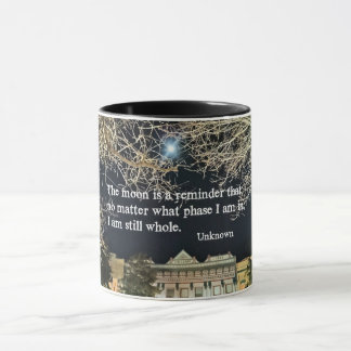 Caneca Citação sobre autoestima.