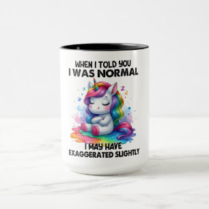 Caneca Citação Unicorn Engraçada