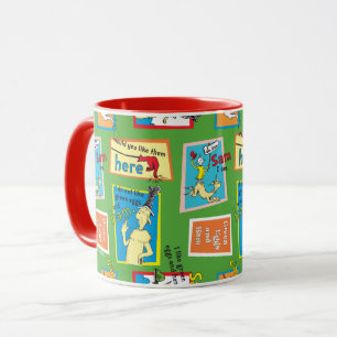 Caneca Citações da História de Ovos Verdes e Presunto do 