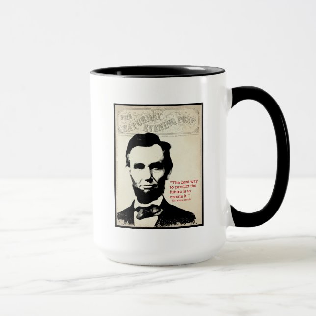 Caneca Citações de Abe Lincoln (Direita)