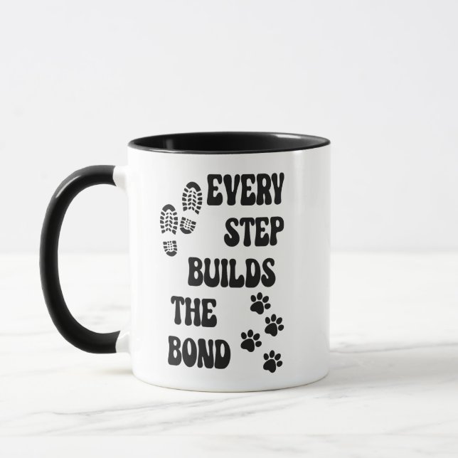 Caneca Citações de passeador de cães  (Esquerda)