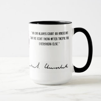 CANECA CITAÇÕES DE WINSTON CHURCHILL