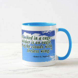 Caneca Citações do Freethinker