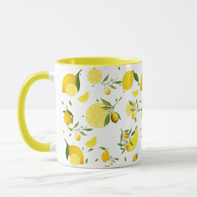 Caneca Citrino tropical SUMMER Laranja limão fina (Esquerda)