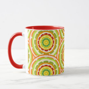 Caneca Citrino tropical SUMMER Laranja limão fina