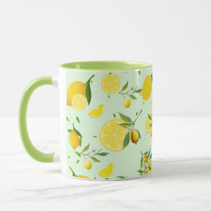 Caneca Citrino tropical SUMMER Laranja limão fina