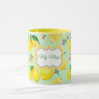 Caneca Citrus Pattern Mug