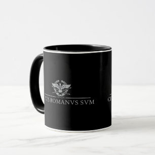 Caneca Civis Romanus Sum (CIVIS ROMANVS SVM)