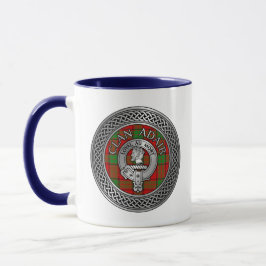 Caneca Clan Adair Crest & Tartan Knot