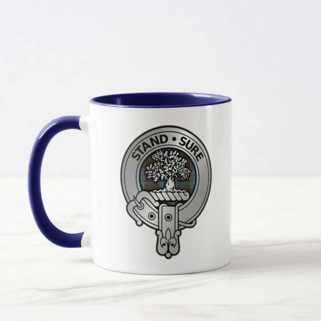 Caneca Clan Anderson Crest & Tartan (Esquerda)